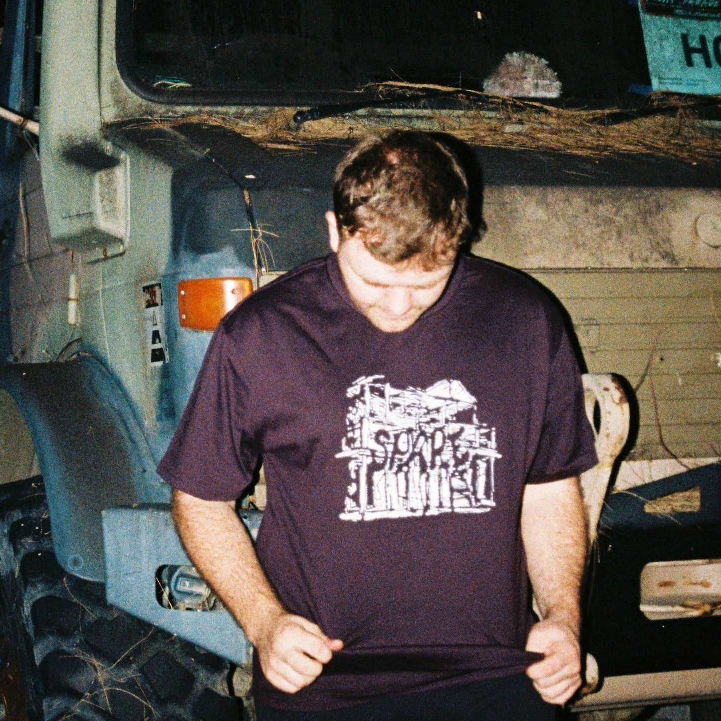 HOUSE TEE | PLUM PURPLE