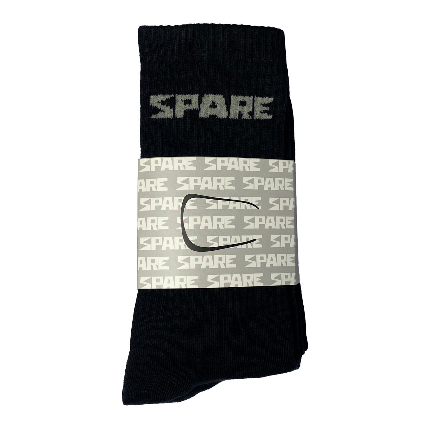 SPARE SOCKS | BLACK / GREY - 3 PACK
