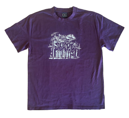 HOUSE TEE | PLUM PURPLE